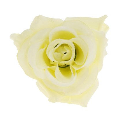 HLAVA RUŽA 10CM ŽLTÁ