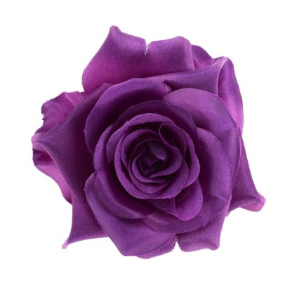 HLAVA RUŽA 10CM FIALOVÁ
