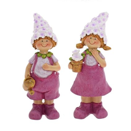 DETI RUŽOVO-FIALOVÉ MIX/2 POLY 5,5*5*15,5CM - CENA ZA 1KS