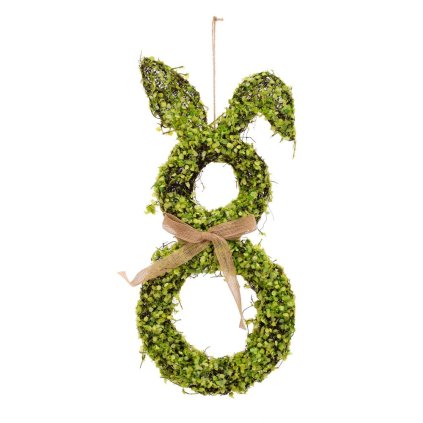 ZÁVES ZAJAC ZEL-ŽLT RATAN 22*4*46CM