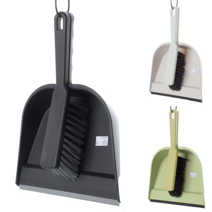 Lopatka s gumou a metlička