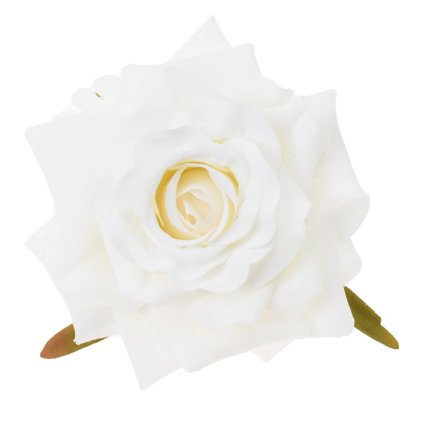 HLAVA RUŽA 4CM BIELA