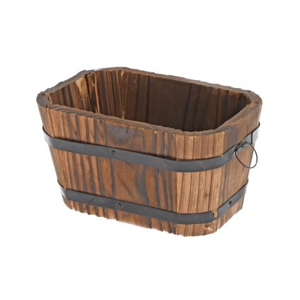 448FL/S OBAL DREVO HRANATÝ M 17x12x9CM