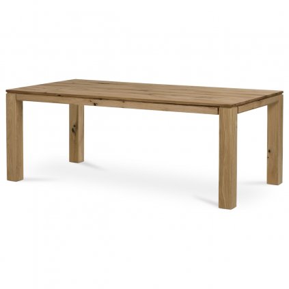 Jedálenský stôl 200x100x75 cm, masív dub
