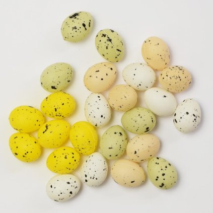 Veľkonočné vajíčka - mix 2,3 cm, S/24