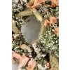 Handmade veniec z preparovanej sušiny - marhuľový, 41cm