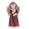 Anjel s holubicou polyresin 7x13x6 cm