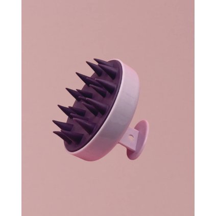 Masážna kefa na vlasy a vlasovú pokožku