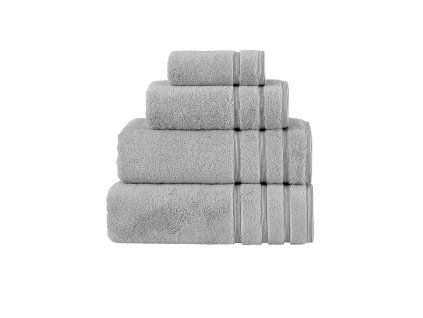 Bavlněný ručník 650 g/m² | Casa Lusso - světle šedá