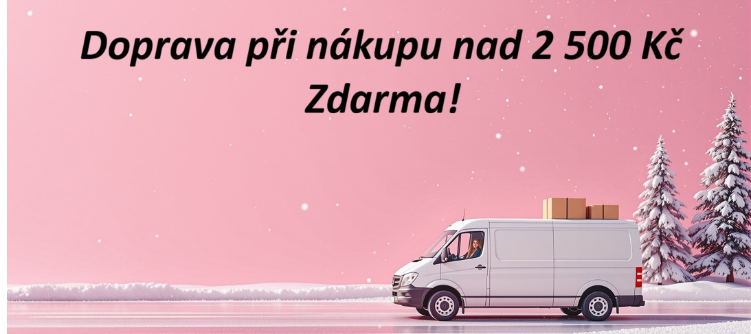 Doprava zdarma od 2500,-