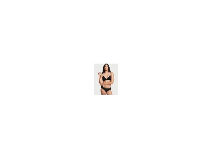 Kalhotky VICTORIA'S SECRET Ribbed Cotton Hiphugger Panty