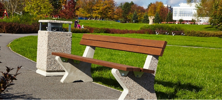 Parkové lavičky – pohoda do měst a obcí