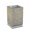 Betonový odpadkový koš čtyřhranný 75l