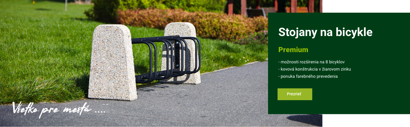 Stojany na bicykle