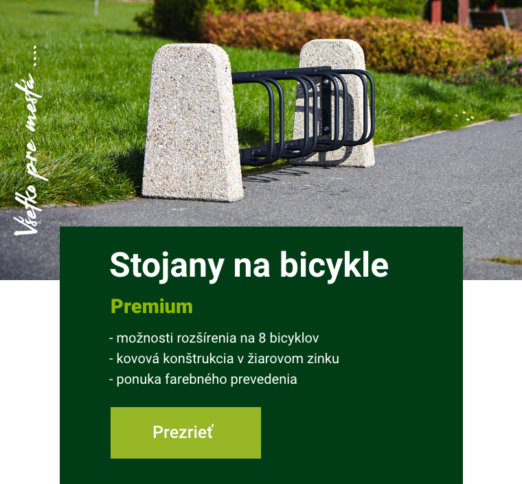 Stojany na bicykle