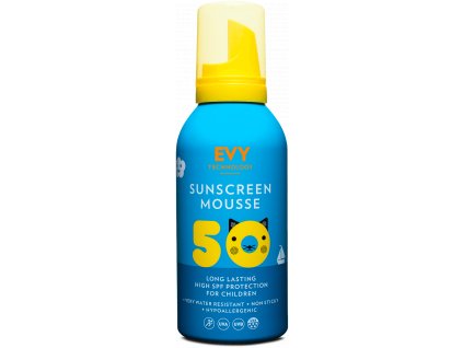 EVYSunScreenMousse Kids50