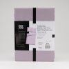 Uni lilac Tencel Banderole Vorderseite