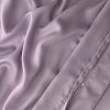 Uni lilac Tencel Stoff Reißverschlluss Zipp Biese