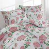 Rose rose Microfaser Bettwäsche Bett 2 2