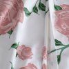 Rose rose Microfaser Bettwäsche CU