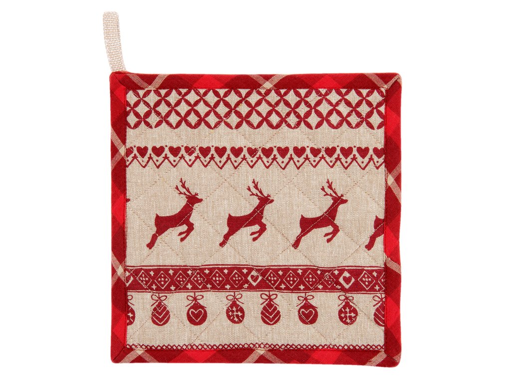 69936 chnapka nordic christmas 20 20 cm