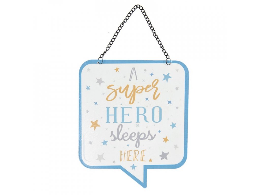 6y3830 text board 18x21 cm white iron rectangle