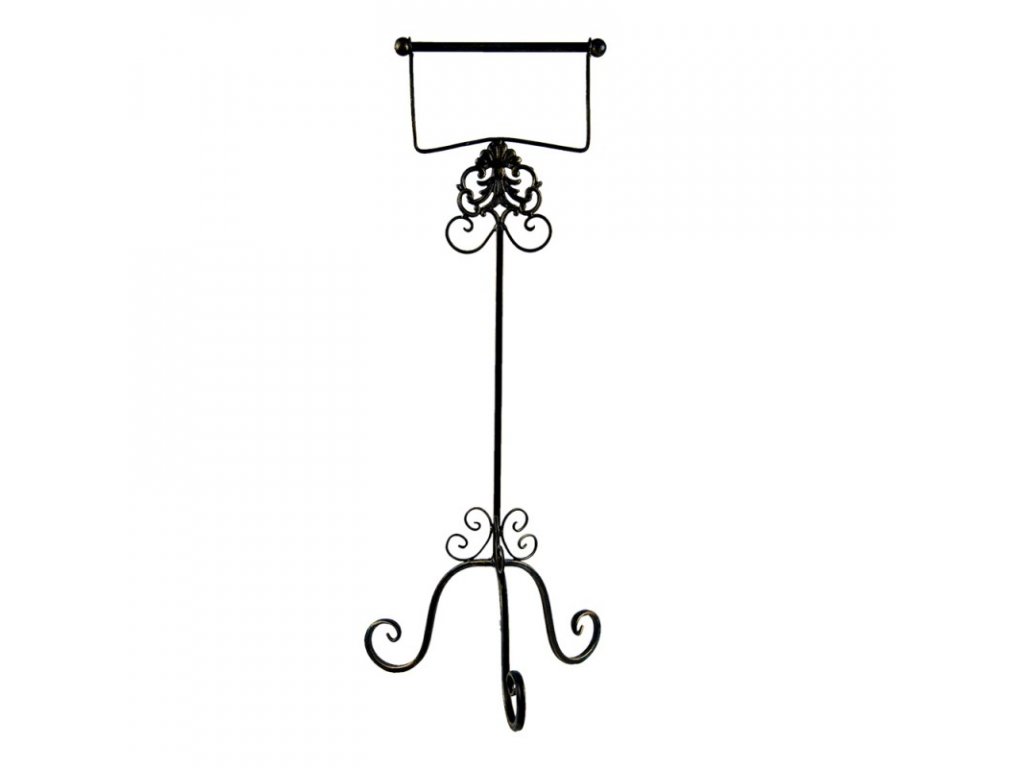5y0969 toilet roll holder standing 212472 cm brown iron curls toilet paper holder toilet paper holder