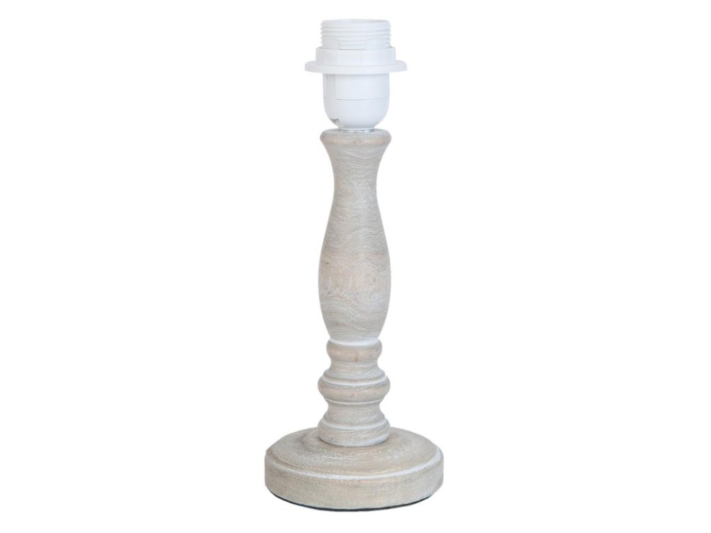 6lmp375 lamp base o 1628 cm brown wood round