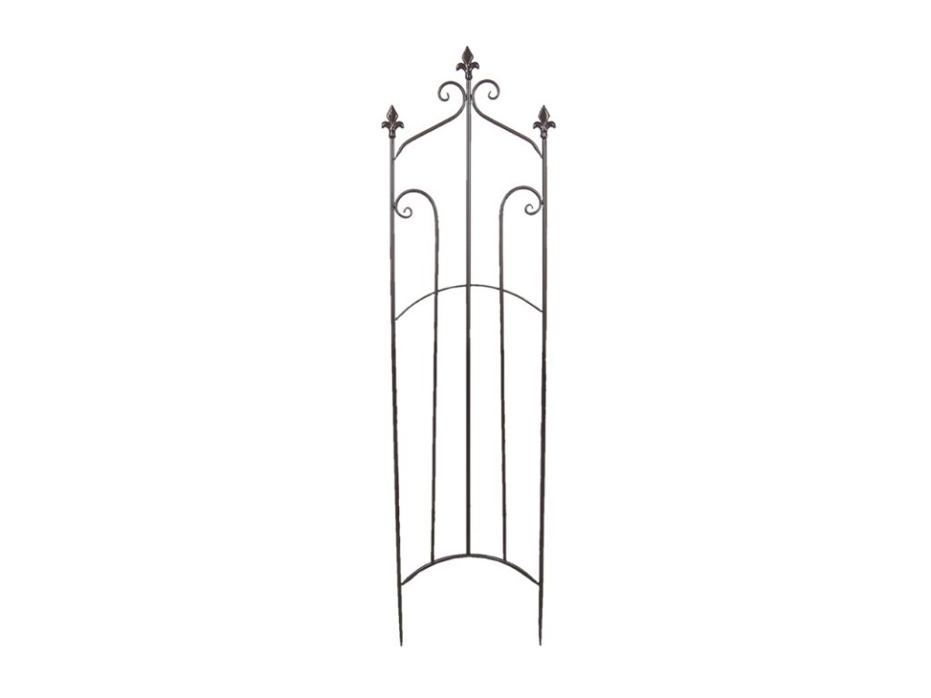 5y0843 climbing plant rack 381135 cm brown metal rectangle climbing plants support garden stake for plants