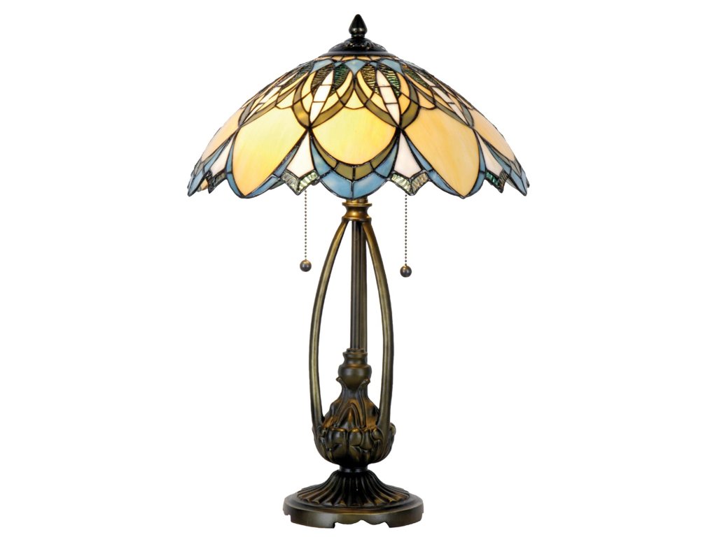 41515 stolni lampa tiffany 40 60 cm 2x e27 max 60w