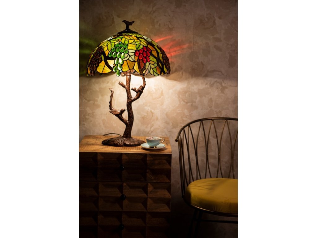 5ll 6130 wall lamp tiffany o 4060 cm e27 max 260w green desk lamp tiffany (5)