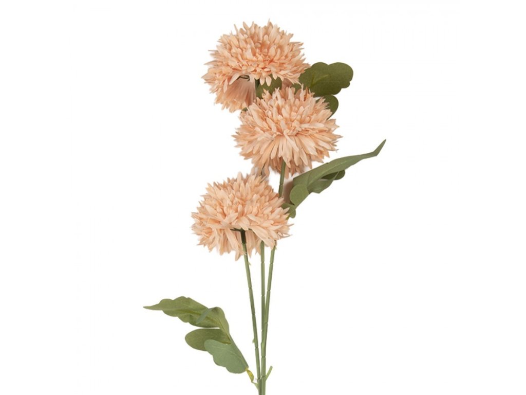 artificial flower 64 cm pink plastic 10864 cm