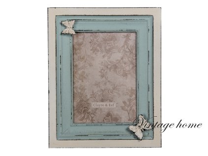 2f0884 picture frame 21226 cm 1318 cm turquoise butterfly photo frame picture frame