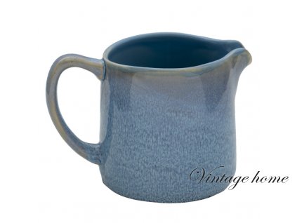 6ce1358bl dekorativer krug 161010 cm blau keramik rund wasserkrug (1)