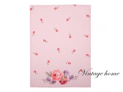 dtr42 dishcloth 5070 cm red violet white cotton roses rectangle dishcloth kitchen cloth (1)