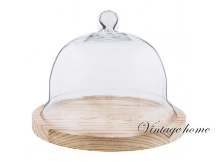 6gl2223 glass cloche o 2317 cm transparent round glass cloche