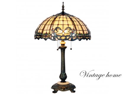 36738 stolni lampa tiffany 50 80 cm 2x e27 max 60w