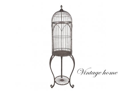 5y1206 bird cage decoration o 52x187 cm brown iron