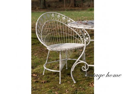 5y1199 garden chair 82x50x90 cm white iron (5)