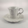 Tasse mit Untertasse ClayreEef Vintage Set Gedeck Shabby