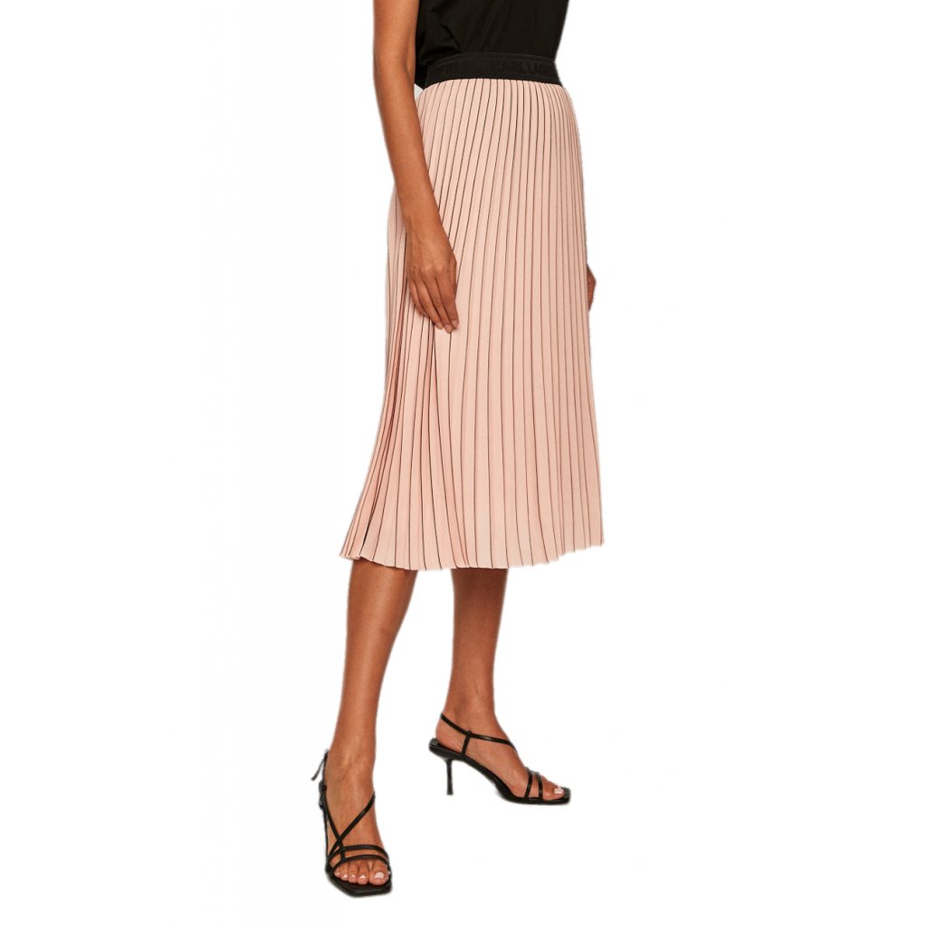 Růžová skládaná sukně - KARL LAGERFELD - La Vita Fashion
