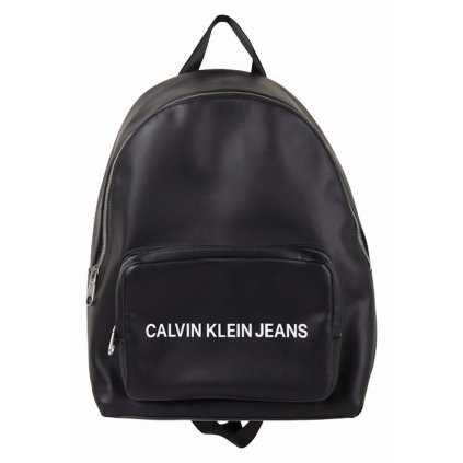 Černý kožený batoh - CALVIN KLEIN