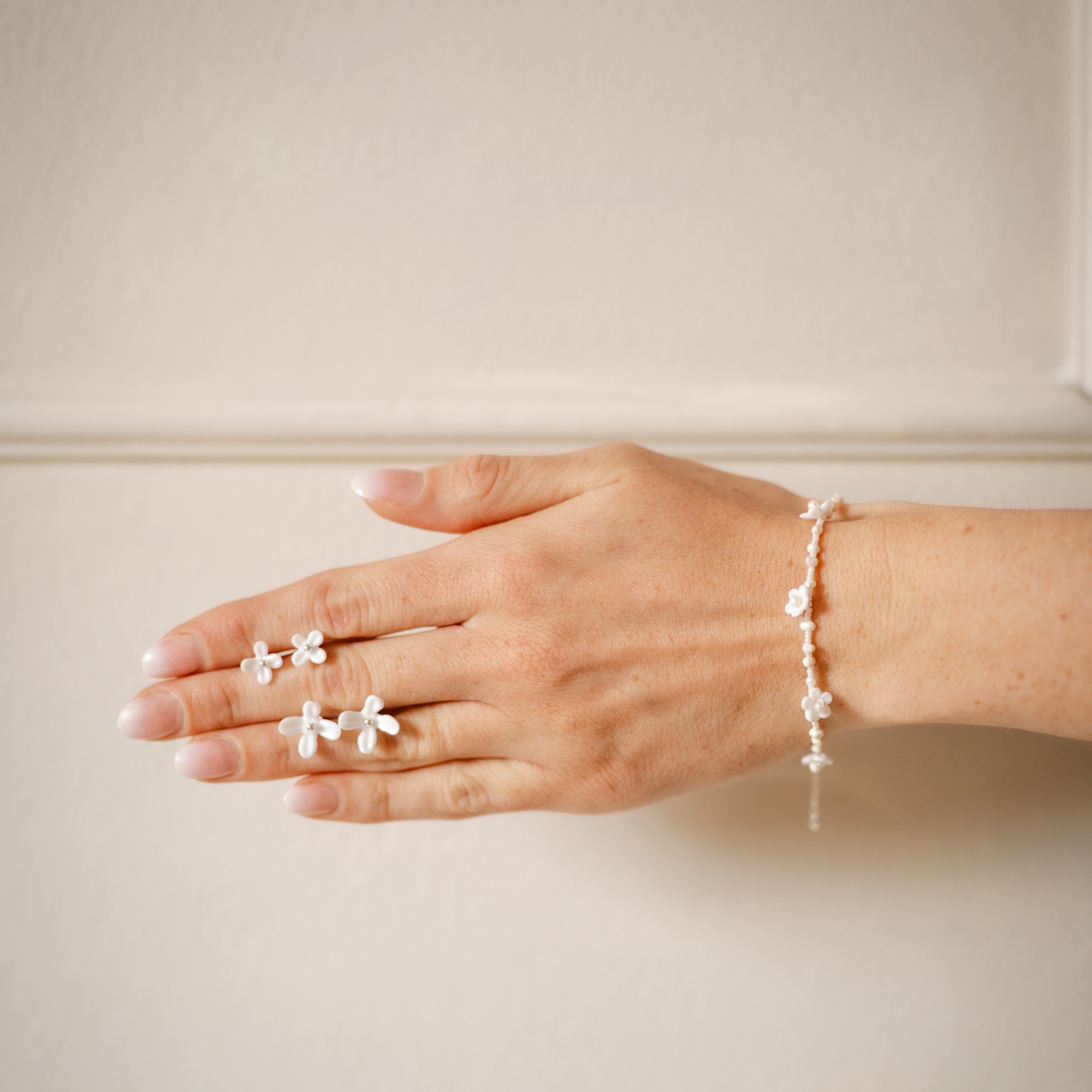 květinové svatební šperky