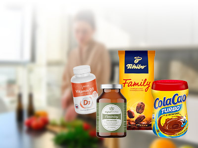 Lebensmittel und Vitamine