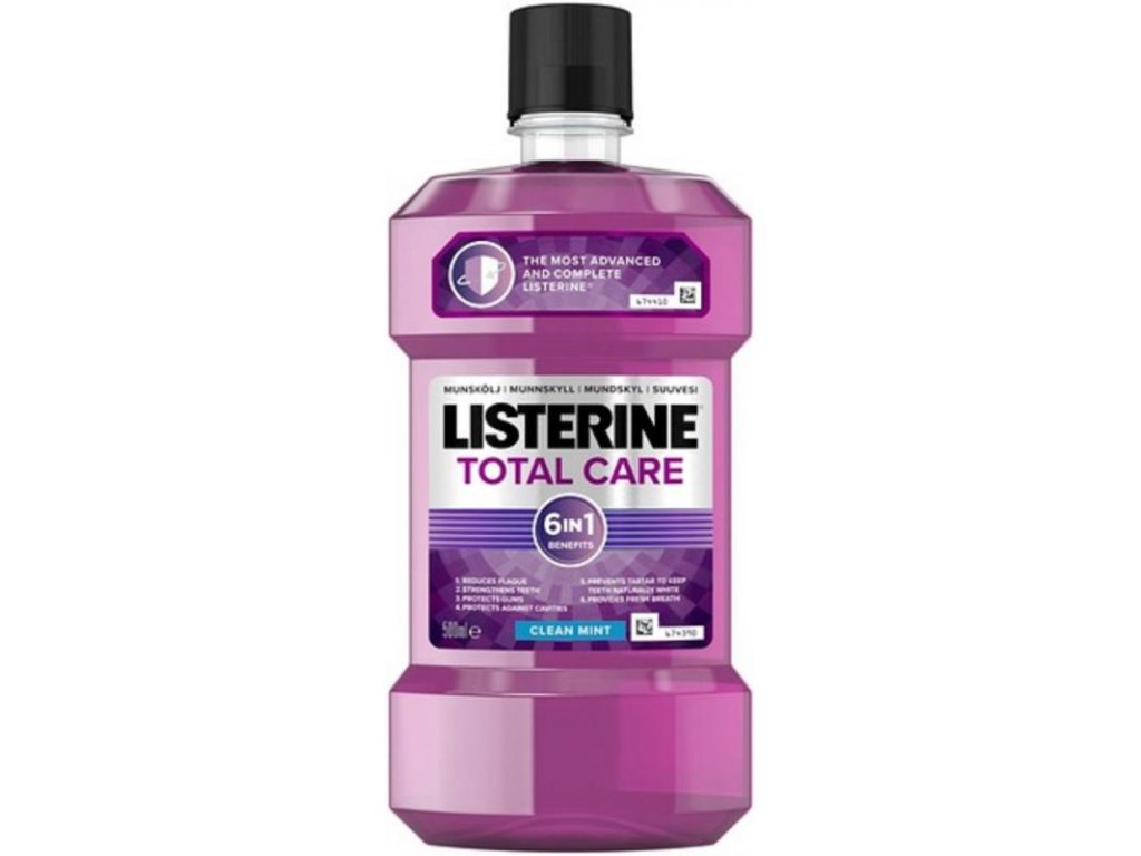 listerine total care clean mint ustni voda 500 ml