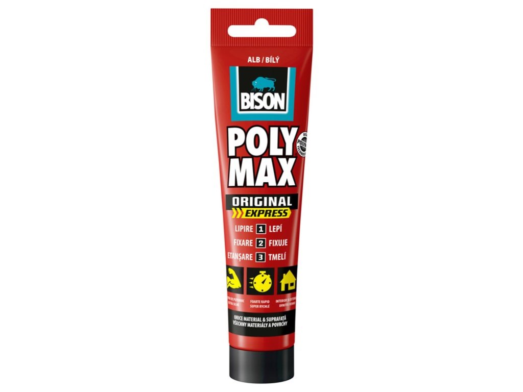 BISON Universal-Montagekleber POLY MAX Express weiß 165 g