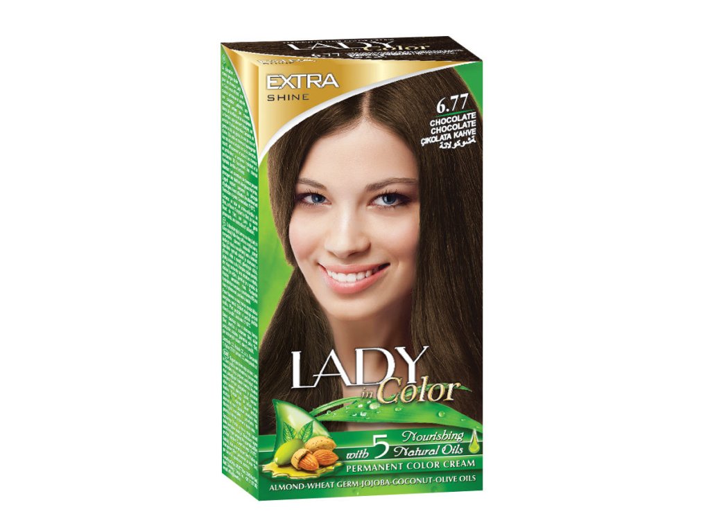 Haarfarbe LADY in Color, 6.77 Schokolade