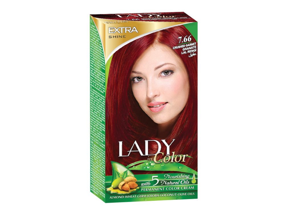 Haarfarbe LADY in Color, 7.66 Granat