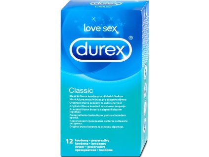 43686 durex kondomy 12ks kra classic