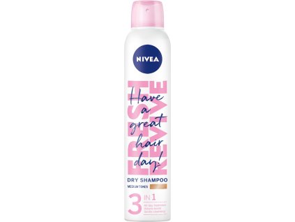 47958 nivea dry shampoo 200ml svetle vlasy